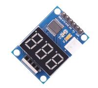 YIXANNX Ultrasonic Sensor Module For Distance Measurement With LED Display HCSR04 Ultrasonic Distance Measurement Module PCB