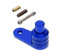 YIXANNX Universal Aluminum Alloy Motorcycle Brake Lock Switch Replacement Motorbike Parking Button Lever Motorcycles Repair, Blue