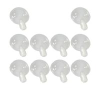 YIXANNX Valued Package Replacement Squeakers With Soft Durable Features Making Easy Using Options DIY Projects Insert Replacement Squeaker Dog Toy Noise Maker, Transparent, 2.7cm