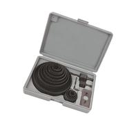 YIXANNX Versatile 16pcs Drill Bit Set for Wood Plastic and Metal 19-127mm