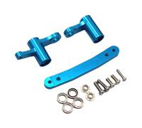 YIXANNX Vibrant Finish RC Car Steering Assembly Lightweight Structure Enhancing Performance Improving Durability With Metal RC Buggy Car Metal Steering Assy Solid And Stable