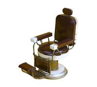 YIXANNX Vintage Retro Mini Barber Chair Decorative Home Office Desk Accessory Designed For Art Lovers And Collectors Iron Craft Model Decorations Toy Barber Shop