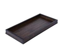 YIXANNX Wooden Couch Side Table Bamboo Snack,single box,walnut | Fold Up For Quick Storage No Assembly Needed Fits Most Sofa Arms Steady For Snacks And Drinks Natural Bamboo Build