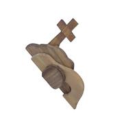 YIXANNX Wooden Empty Tomb Scene Decorations Set Uniquely Easter Home Decor While Conveying Message Of Hope Smooth Sanding Nativity Scene Set Christians Easter Decorations
