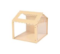 YIXANNX Wooden Hamster Mice Rat Habitat Providing Ample Room And Slide Features To Cater To Pet Activity And Relaxation Needs Hamster Hedgehog Mouse Rat Guinea Pig Slide House