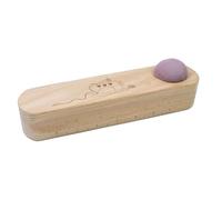 YIXANNX Wooden Tailors Clapper Tool Beech Crafting Wonders Smooth Pressing And Crisp Seams Effortlessly In Sewing Projects Handcrafted Wooden Seam Sewing Flattening Tool, 24x5.5x4cm PinHolder