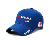 YIXIEDING Car Logo Baseball Cap, Adjustable Hat, for Men and Women, Durable Travel Cap for Suzuki Swift Sport 2024 2025 Vehicles, Car Racing Motor Hat,Blue