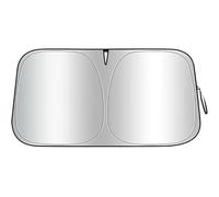 YIXIEDING Car Windscreen Sun Shade, Foldable Aluminum Foil Sun Visor for Ford Ranger Wildtrak 2021 2022 2023 2024 2025 Cars, UV Ray Reflective Sunshade, Front Windshield Protector,B