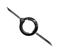 YIXIEDING Hood Emblem Compatible with Volvo V60 2018 2019 2020 2021 2022, Badge Decals Front Bonnet Decorative, Self Adhesive Tuning ABS Car Parts, Car Emblem, Front Grille Badge,Black