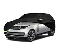 YIXIN Waterproof Car Cover for 2009-2022 Land Rover Range Rover LWB Car Cover Custom Fit 100% Waterproof Windproof Strap & Single Door Zipper Bands for Snow Rain Dust Hail Protection (LWB)