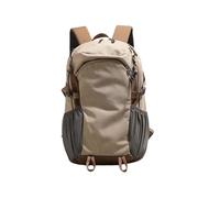 YIXING-H 22L ultra-light waterproof backpack-multi-pocket, hiking/outdoor travel bag, trekking pole bracket, tear-resistant durable backpack for men and women (khaki)