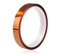 YIXISI 15mmx33m High Temperature Tape, Kapton Tape, Polyimide Tape, Sublimation Tape, Thermal Transfer Tape, for Elecric Products, 3D Printers, Up to 280℃ (536℉)