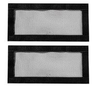 YIXISI 2 PCS Car Under Seat Air Vent Cover, Car Vent Seat Cover, Under Seat Air Conditioning Outlet Protector, Backseat Air Vent Cover, Compatible with Tesla Model Y Model 3