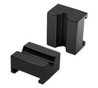 YIXISI 2 PCS Square Rubber Jack Stand Pad, Universal Slotted Frame Rubber Frame Rail Protector, Pinch Weld Protector for Jack Stand