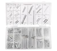 YIXISI 200 PCS 20 Sizes Spring Assortment Set, Tension Springs Assorted, Small Compression and Extension Springs Set Box, for Tools and Devices, Hand Tools, Automotive, Spare Parts