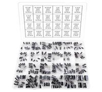 YIXISI 235 PCS 24 Values Range 0.1uF-1000uF 10V 16V 25V 50V Electrolytic Capacitor Kit, Aluminum Electrolytic Capacitors, for TV, LCD Monitor, Radio, Stereo, Game