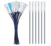 YIXISI 25 PCS 50mm Blue LED Strip Light, 12V - 18V, Indoor, Flexible, 2335 SMD LED, 120° Beam Angle
