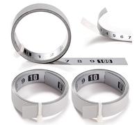 YIXISI 3 PCS 1m Self Adhesive Tape Measure, Self-Adhesive Metric Tape Measure From, Left to Right Measure Tape, Self Adhesive Measuring Tape, for T-Track Woodworking, Silver