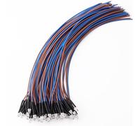 YIXISI 40 PCS 3mm LED Diodes Light, 12V 20cm Pre Wired LED, Emitting Diodes Pre Wired, Ice Blue