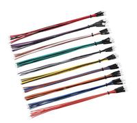 YIXISI 50 PCS 3mm LED Diodes Light, 12V 20cm Pre Wired LED, Emitting Diodes Pre Wired, 10 Colours