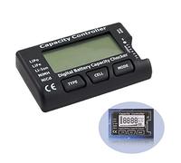 YIXISI Battery Meter, Intelligent Cell Meter, Digital Battery Checker, Battery Balancer for LiPo/LiFe/Li-ion/NiCd/NiMH Battery Packs