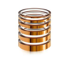 YIXISI High Temperature Tape 6 Pack, Kapton Tape, Polyimide Tape, Sublimation Tape, Multi-Sized 3mm/6mm/8mm/10mm/12mm/20mm × 33M, Thermal Transfer Tape, fro 3D Printers etc. Up to 280℃ (536℉)