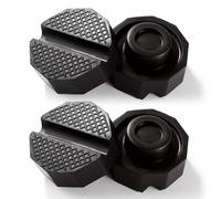 YIXISI Universal Polyangular Jack Rubber Pad With Round Groove, Auto Rubber Support Pad Adapter