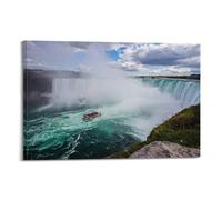 YiXong Canada Niagara Falls Canvas Art Print Landscape Wall Art Nature Poster Decorative Painting Canvas Wall Posters And Art Picture Print Modern Family Bedroom Decor Posters 16x24inch(40x60cm)