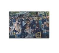 YiXong Dance at Le Moulin De La Galette 1876 by Pierre Auguste Renoir Poster Decorative Painting Canvas Wall Posters And Art Picture Print Modern Family Bedroom Decor Posters 12x18inch(30x45cm)