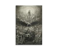YiXong Gustave Dore,Triumph of Christianity Over Paganism Poster Decorative Painting Canvas Wall Posters And Art Picture Print Modern Family Bedroom Decor Posters 16x24inch(40x60cm)