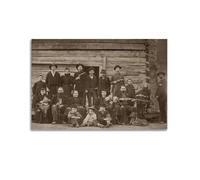 YiXong Hatfield And McCoy Feud Kentucky History Appalachian Poster Decorative Painting Canvas Wall Posters And Art Picture Print Modern Family Bedroom Decor Posters 16x24inch(40x60cm)