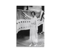 YiXong Historic Women's Rights Activist Alice Paul Poster Decorative Painting Canvas Wall Posters And Art Picture Print Modern Family Bedroom Decor Posters 20x30inch(50x75cm)