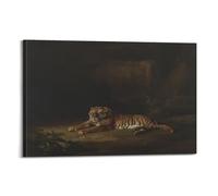 YiXong Iger 1770 by George Stubbs Poster Decorative Painting Canvas Wall Posters And Art Picture Print Modern Family Bedroom Decor Posters 16x24inch(40x60cm)