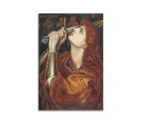 YiXong Joan of Arc Painting Art Print, Victorian Wall Decor, Antique Poster Decorative Painting Canvas Wall Posters And Art Picture Print Modern Family Bedroom Decor Posters 24x36inch(60x90cm)