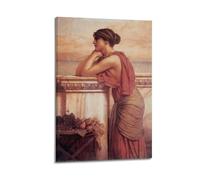 YiXong John William Godward The Wayside Poster Decorative Painting Canvas Wall Posters And Art Picture Print Modern Family Bedroom Decor Posters 12x18inch(30x45cm)