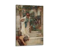 YiXong John William Waterhouse The Rescue Poster Decorative Painting Canvas Wall Posters And Art Picture Print Modern Family Bedroom Decor Posters 24x36inch(60x90cm)