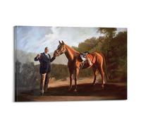 YiXong Napoleon Tony Soprano And Pie-o-my Horse Poster Decorative Painting Canvas Wall Posters And Art Picture Print Modern Family Bedroom Decor Posters 12x18inch(30x45cm)