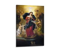 YiXong Our Lady Undoer of Knots Poster Decorative Painting Canvas Wall Posters And Art Picture Print Modern Family Bedroom Decor Posters 24x36inch(60x90cm)