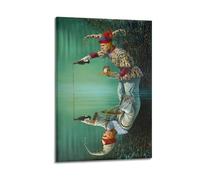 YiXong Surrealist Poster Michael Cheval Alter Ego by Salvador Dali Poster Decorative Painting Canvas Wall Posters And Art Picture Print Modern Family Bedroom Decor Posters 08x12inch(20x30cm)