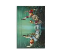 YiXong Surrealist Poster Michael Cheval Alter Ego by Salvador Dali Poster Decorative Painting Canvas Wall Posters And Art Picture Print Modern Family Bedroom Decor Posters 20x30inch(50x75cm)