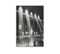 YiXong The Grand Central Terminal in Manhattan New York Poster Decorative Painting Canvas Wall Posters And Art Picture Print Modern Family Bedroom Decor Posters 12x18inch(30x45cm)