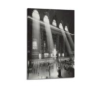 YiXong The Grand Central Terminal in Manhattan New York Poster Decorative Painting Canvas Wall Posters And Art Picture Print Modern Family Bedroom Decor Posters 16x24inch(40x60cm)