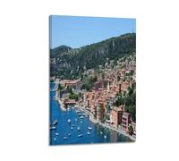 YiXong Villefranche-sur-Mer Poster Decorative Painting Canvas Wall Posters And Art Picture Print Modern Family Bedroom Decor Posters 16x24inch(40x60cm)