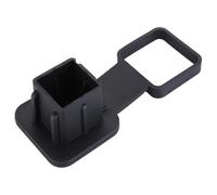 YIXUEERWSY 1 Piece Tow Hitch Cover Fit for Audi A7 Sportback C8 4K I 2018-2024, Trailer Tube Plug Waterproof Heavy Duty Rubber Dust Cap Guard with Strap Flexible Black