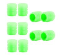 YIXUEERWSY 10 Pcs Luminous Valve Caps for Audi A4 Limousine B9 8W I 2015-2024, ABS Fluorescent Tire Valve Stem Covers Dust-Proof Glow in the Dark Wheel Air Caps