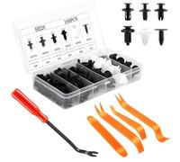 YIXUEERWSY 100 Pcs Car Body Trim Clips for Land Rover Range Rover Sport 2 (II) L494 Facelift I 2017-2022,Nylon Clamps Trim Push Fasteners, 6 Sizes Pin Rivets Set deliver 5pcs Car Screws Remover Tool