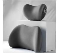 YIXUEERWSY 2 Pcs Car Neck and Lumbar Pillow Set for Citroen C4 Cactus 2018-2024, Premium Memory Foam Cushion, Ergonomic Back Support for Safe Daily Driving