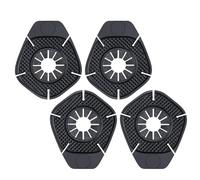 YIXUEERWSY 4 pcs Windshield Wiper Hole Covers For Nissan Qashqai J11 2016-2019 2020,Soft Rubber Wiper Pivot Guards, Car Wiper Arm Hole Pad Kit, Front Windshield Arm Insert