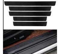 YIXUEERWSY 5 Pcs Carbon Fiber car door sill protector strips for Cupra Leon Sportstourer KL I 2020-2024, Door Entry Guards Sill Scuff high temperature resistant