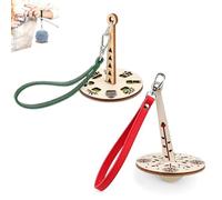 YiYFiT 2 Packs Portable Wrist Yarn Holder for Crochet, Wooden Yarn Minder with Wristband for Knitting Yarn Storage to Prevent Yarn Tangling for Hats Sweaters Handicrafts the Craft Lovers Gift